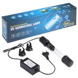 UV-003 3W Ultraviolet Germicidal Lamp Disinfection Light for Aquarium, EU Plug, 3W