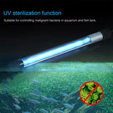 UV-007 7W Ultraviolet Germicidal Lamp Disinfection Light for Aquarium, EU Plug, 7W