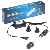 UV-009 9W Ultraviolet Germicidal Lamp Disinfection Light for Aquarium, EU Plug, 9W