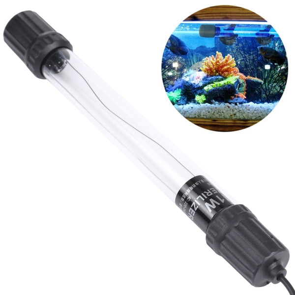 UV-011 11W Ultraviolet Germicidal Lamp Disinfection Light for Aquarium, EU Plug, 11W