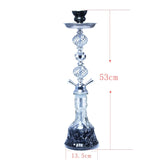 XMH-01 Double Tube Hookah Glass Pot