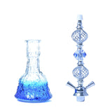 XMH-01 Double Tube Hookah Glass Pot