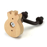 Deep Wood Grain Guitar Ukulele Wood Wall Hook, MI0013A, MI0013B