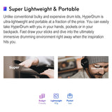 Hyperdrum Somatosensory Virtual Drum Kit Smart Portable Musical Instrument, Hyperdrum Somatosensory Virtual Drum