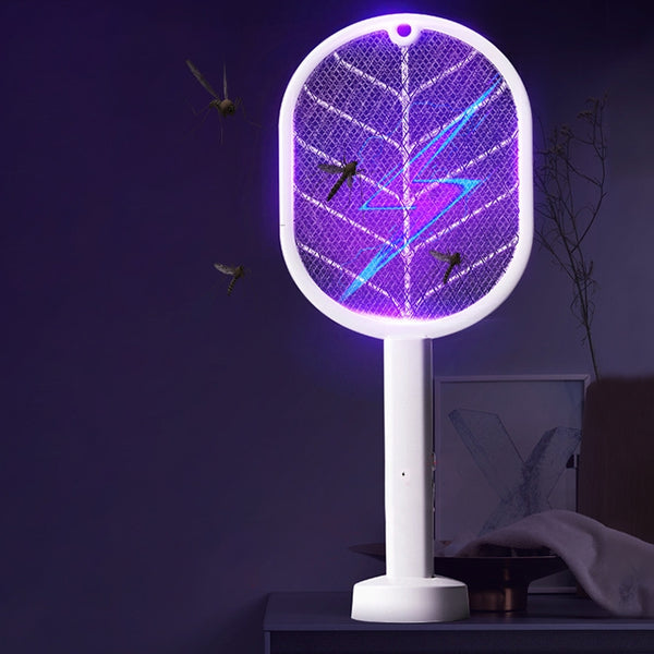 USB Charging Purple Light Trap Mosquito Killer with Base, Purple Light