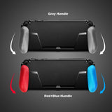 TPU Shell Handle Grip with Game Card Slot Anti-Shock Cover Silicone Case for Nintendo Switch, TPU Shell