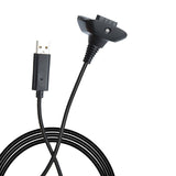 XBOX360 1.5m Wireless Controller Charging Cable with Magnetic for XBOX360, For XBOX360(Black) Length : 1.5m