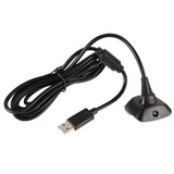 XBOX360 1.5m Wireless Controller Charging Cable with Magnetic for XBOX360, For XBOX360(Black) Length : 1.5m