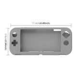 IPLAY Game Host Silicone Full Coverage Protective Case with Screen Protector for Switch Lite