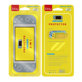 IPLAY Game Host Silicone Full Coverage Protective Case with Screen Protector for Switch Lite