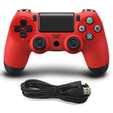 Wired Game Controller for Sony PS4, Blue, Red, White, Gold, Silver, Black