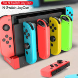 iPega PG-9186 Game Controller Charger Charging Dock Stand Station Holder with Indicator for Nintendo Switch Joy-Con, PG-9186