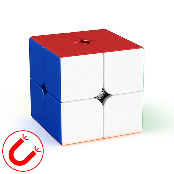 Moyu Meilong Magnetic Speed Magic Cube Two Layers Cube Puzzle Toys, Two Layers