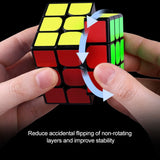 Moyu QIYI M Series Magnetic Speed Magic Cube Two Layers Cube Puzzle Toys, Two Layers