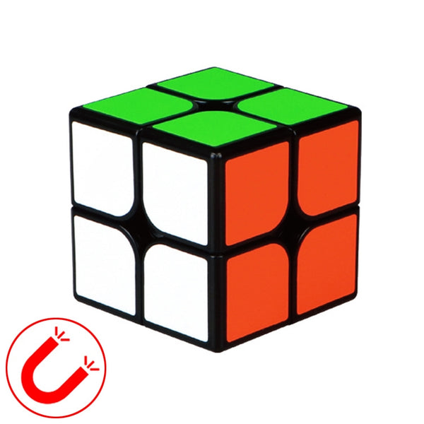 Moyu QIYI M Series Magnetic Speed Magic Cube Two Layers Cube Puzzle Toys, Two Layers