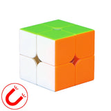 Moyu QIYI M Series Magnetic Speed Magic Cube Two Layers Cube Puzzle Toys, Two Layers