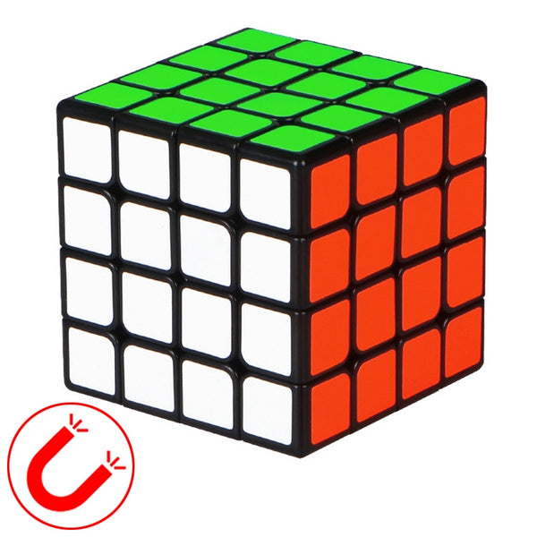 Moyu QIYI M Series Magnetic Speed Magic Cube Four Layers Cube Puzzle Toys, Four Layers