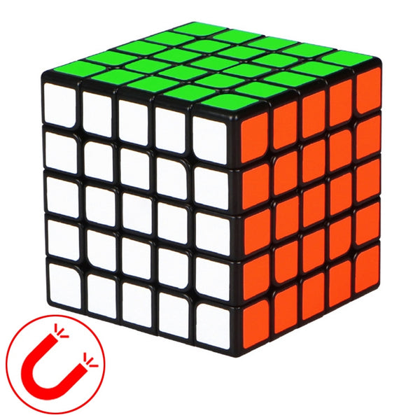 Moyu QIYI M Series Magnetic Speed Magic Cube Five Layers Cube Puzzle Toys, Five Layers