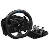 Logitech G923 Game Racing Steering Wheel Pedal Shift Lever for PS5 / PS4 / PC, G923