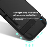 For Nintendo Switch Pure Color Shockproof TPU Case