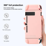 For Nintendo Switch Pure Color Shockproof TPU Case