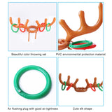 Inflatable Reindeer Antler Cute Deer Head Child Throw Ring Games Toy, Inflatable Reindeer