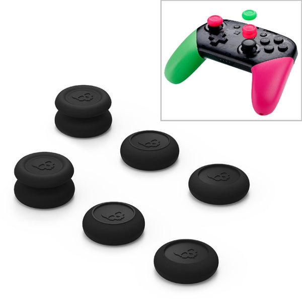 Skull&Co Pro / PS4 Gamepad Rocker Cap Button Cover Thumb Grip Set for Nintendo Switch / Switch Lite / JOYCON