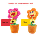 Sunflower Sax Style Bluetooth Plush Children Adult Toy ,Support USB Charging & Battery