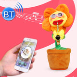 Sunflower Sax Style Bluetooth Plush Children Adult Toy ,Support USB Charging & Battery