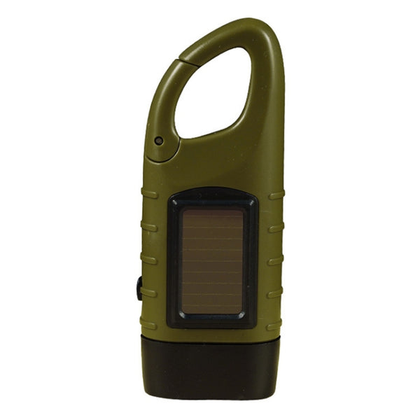 AOTU AT5503 Outdoor Solar Hand-Crank Power Emergency LED Flashlight