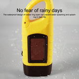 AOTU AT5503 Outdoor Solar Hand-Crank Power Emergency LED Flashlight