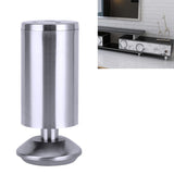 Stainless Steel Wire Drawing Thickened Column Sofa Furniture Cabinet Foot, Height: 120mm, 120mm