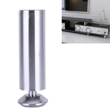 Stainless Steel Wire Drawing Thickened Column Sofa Furniture Cabinet Foot, Height: 180mm, 180mm