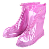 Fashion PVC Non-slip Waterproof Thick-soled Shoe Cover Size: S, Size: S