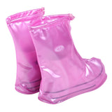 Fashion PVC Non-slip Waterproof Thick-soled Shoe Cover Size: XL, Size: XL