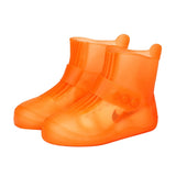 Fashion Integrated PVC Waterproof  Non-slip Shoe Cover with Thickened Soles Size: 32-33, Size: 32-33