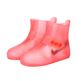 Fashion Integrated PVC Waterproof  Non-slip Shoe Cover with Thickened Soles Size: 32-33, Size: 32-33