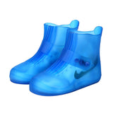 Fashion Integrated PVC Waterproof  Non-slip Shoe Cover with Thickened Soles Size: 32-33, Size: 32-33