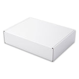 Shipping Box Clothing Packaging Box, Color: White, Size: 45x35x8cm, 45x35x8cm