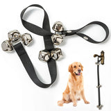 Pet Doorbell Rope Dog Training Out Alarm Bell Lanyard Guide, 7 Bells