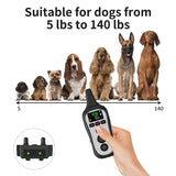 Tsattine T11 Dog Training Device Anti-Bark Waterproof Pet Training Collar, One to One, T11 One to One