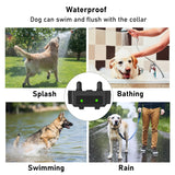 Tsattine T11 Dog Training Device Anti-Bark Waterproof Pet Training Collar, One to One, T11 One to One