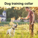 Tsattine T11 Dog Training Device Anti-Bark Waterproof Pet Training Collar, One to One, T11 One to One