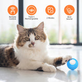 C1 Intelligent Remote Control Pet Toy Cat Training Luminous Ball, 5cm Remote Control