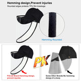 Anti-Saliva Splash Anti-Spitting Anti-Fog Anti-Oil Protective Baseball Cap Mask Removable Face Shield, Baseball Cap Mask, Baseball Cap Mask/Blue, Baseball Cap Mask/Red