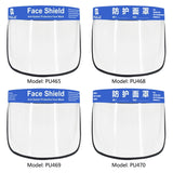 PULUZ Anti-Saliva Splash Anti-Spitting Anti-Fog Anti-Oil Protective Face Shields Mask with Elastic Band, Face Shields(Puluz Logo)