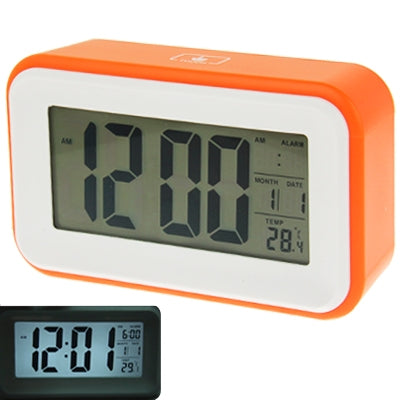 Multi Function Large Screen Alarm Clock with Calendar & LCD Light & Snooze Touch