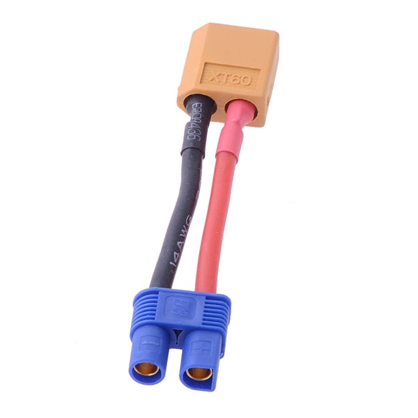 XT60 Male to Female EC3 Connector / Adapter, To Female EC3