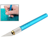 WLXY-9311, WLXY Tool Precision Knife with Replaceable Blade for Mat Cutting / Model Making / Etching / Carving / Scoring / Trimming, OAL: 145mm, Size: 121mm x 10mm Diameter, WLXY-9311, WLXY-9311 Blue, WLXY-9311 Red