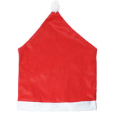 Red Hat Christmas Decoration Chair Cover, Size: 65cm x 50cm, Red Hat